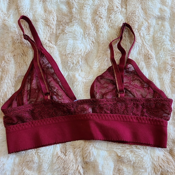 INC bralette with Lace and Button Detail - Picture 2 of 3